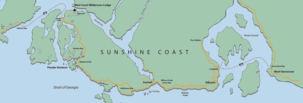 kòt lwès vancouver island kat jeyografik