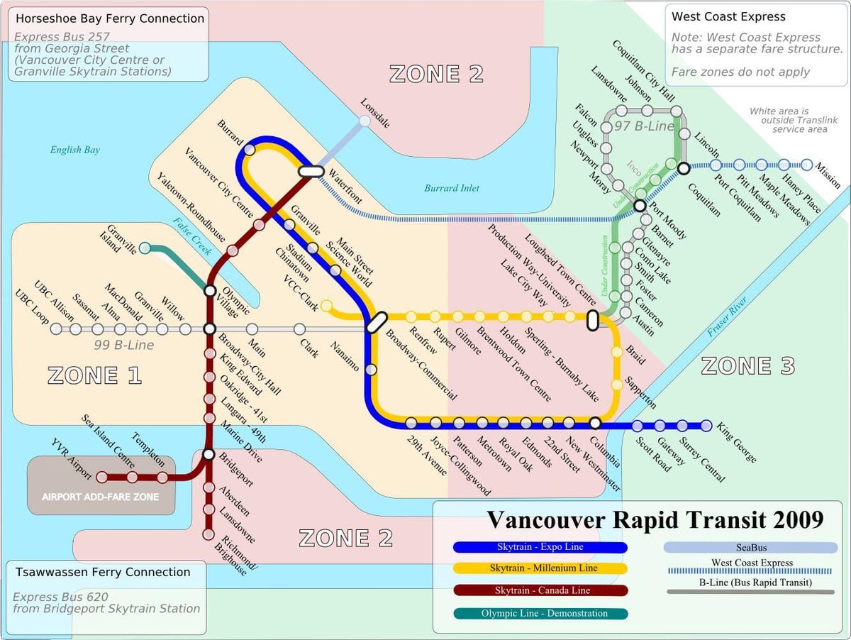 vancouver skytrain zòn kat jeyografik