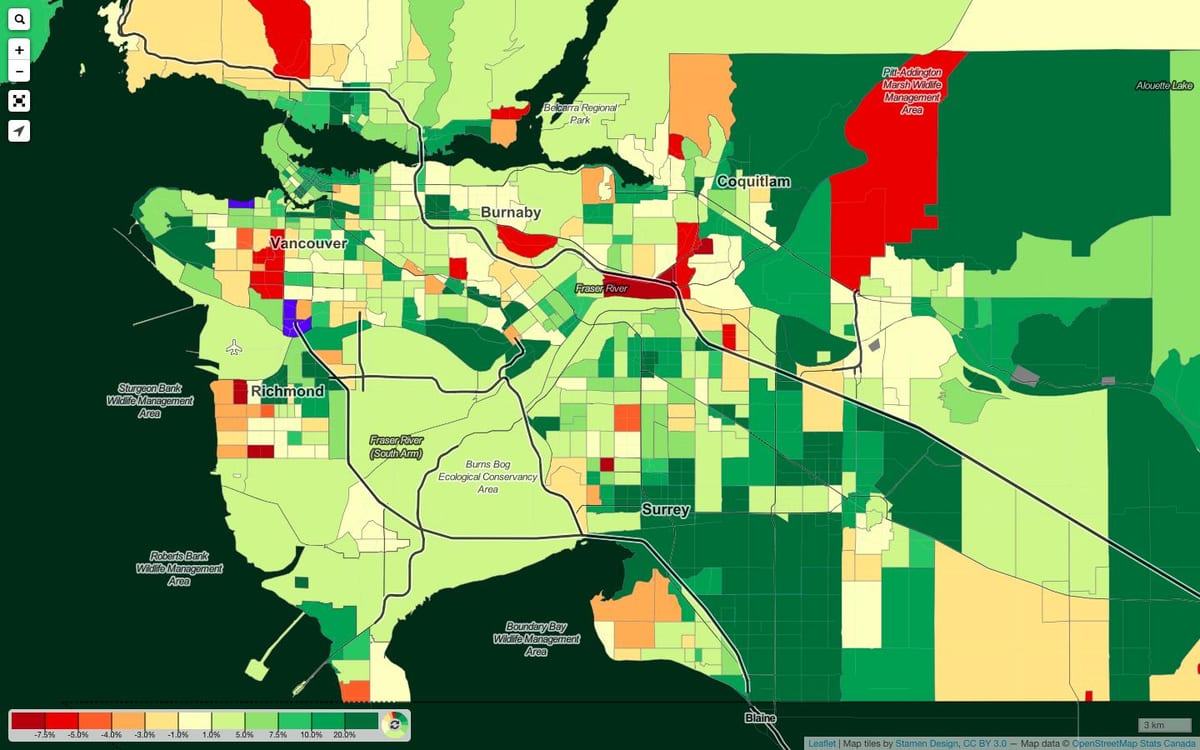 Kat jeyografik nan vancouver démographie