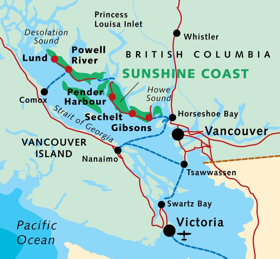 british columbia kòt kat jeyografik