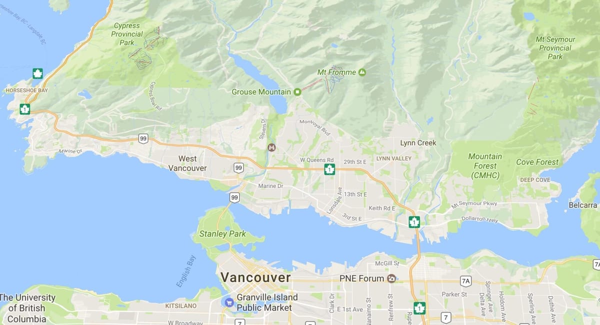 vancouver island mòn kat jeyografik