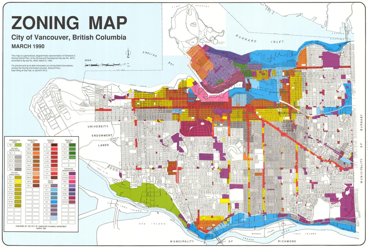 west vancouver dekoupaj an zòn kat jeyografik