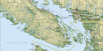Kat jeyografik nan zòn nan vancouver bc