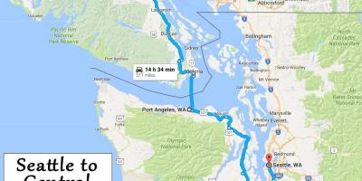 Vancouver island kat jeyografik kondwi distans