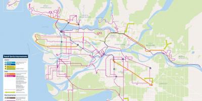 Vancouver sistèm transpò piblik kat jeyografik