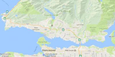 Vancouver island mòn kat jeyografik